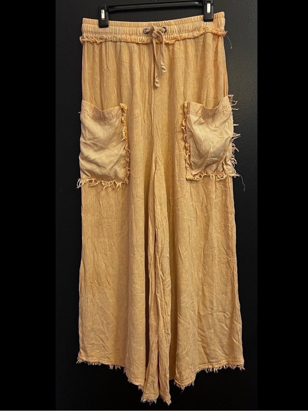Free People Movement Sure Thing Wide-Leg Drawstring Pants - Picture 1 of 5